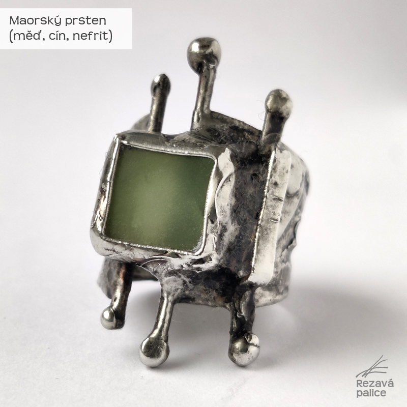 P113 maorský nefrit